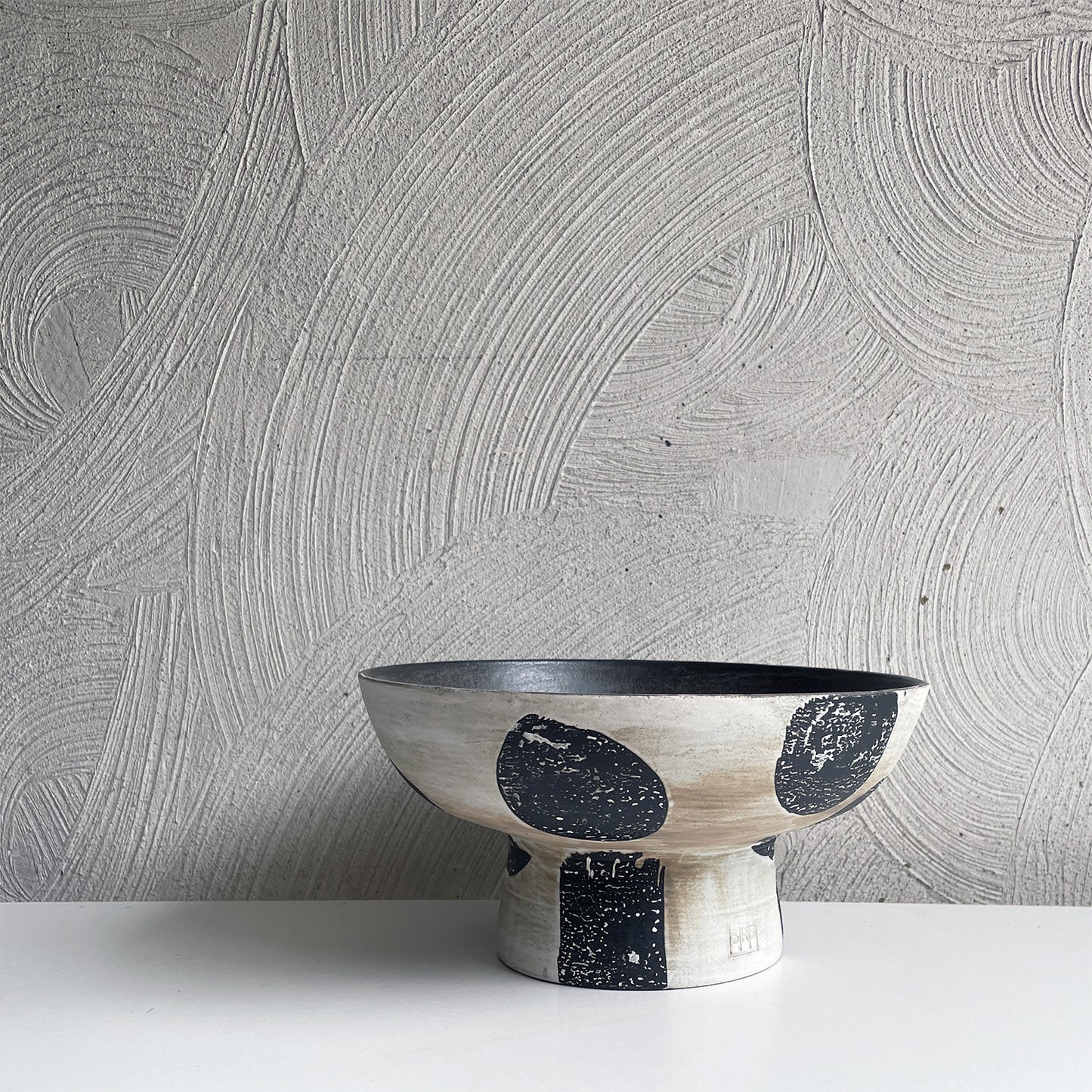 NEW! Dot Pedestal Bowl