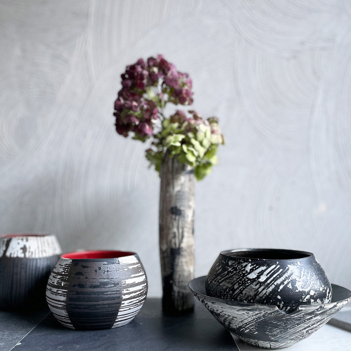 NEW! Ombre Night Sky Vase By SRS Ceramics