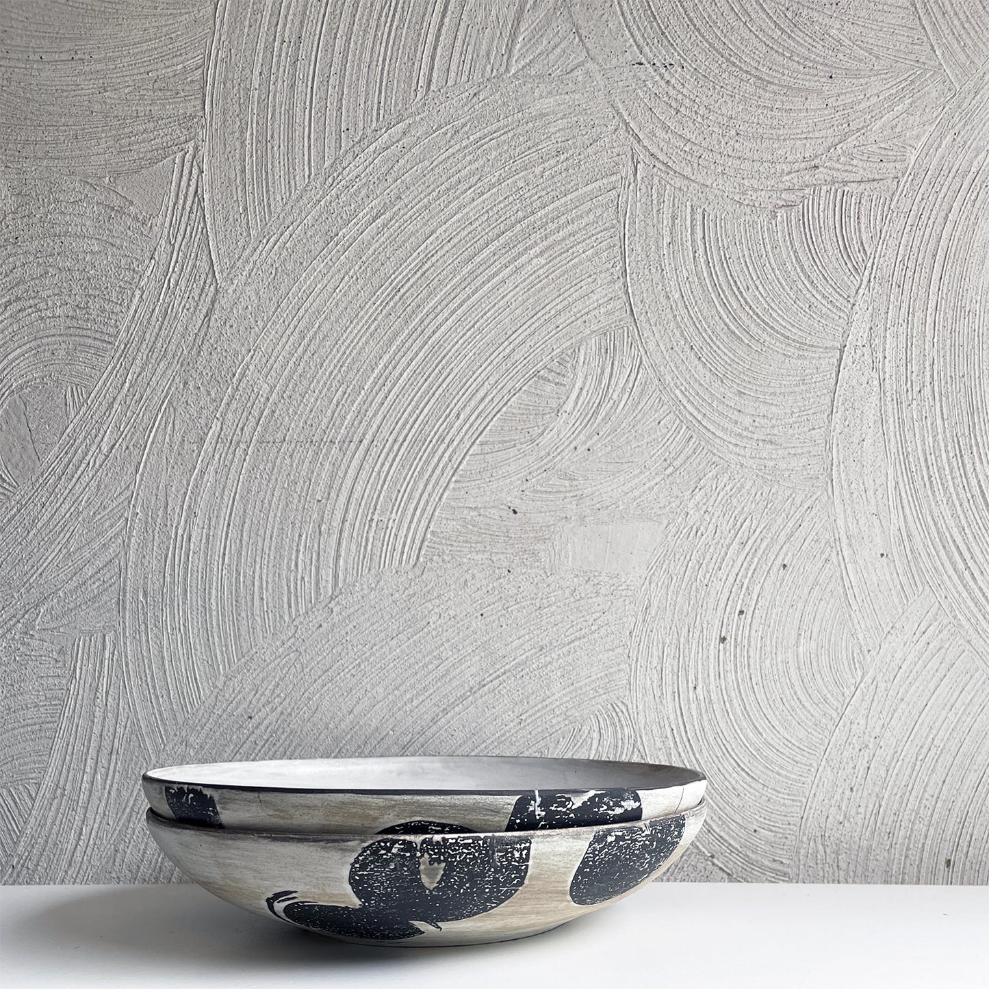 New! Shallow Dot Everyday Bowls