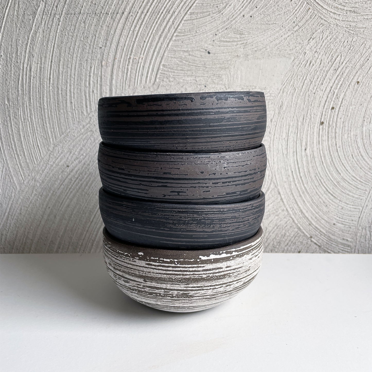 New! Black and Brown Bowls