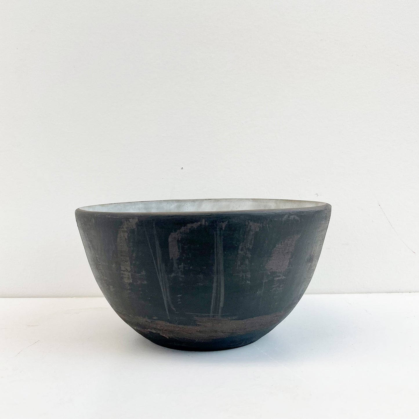 Black and Brown Deep Bowl