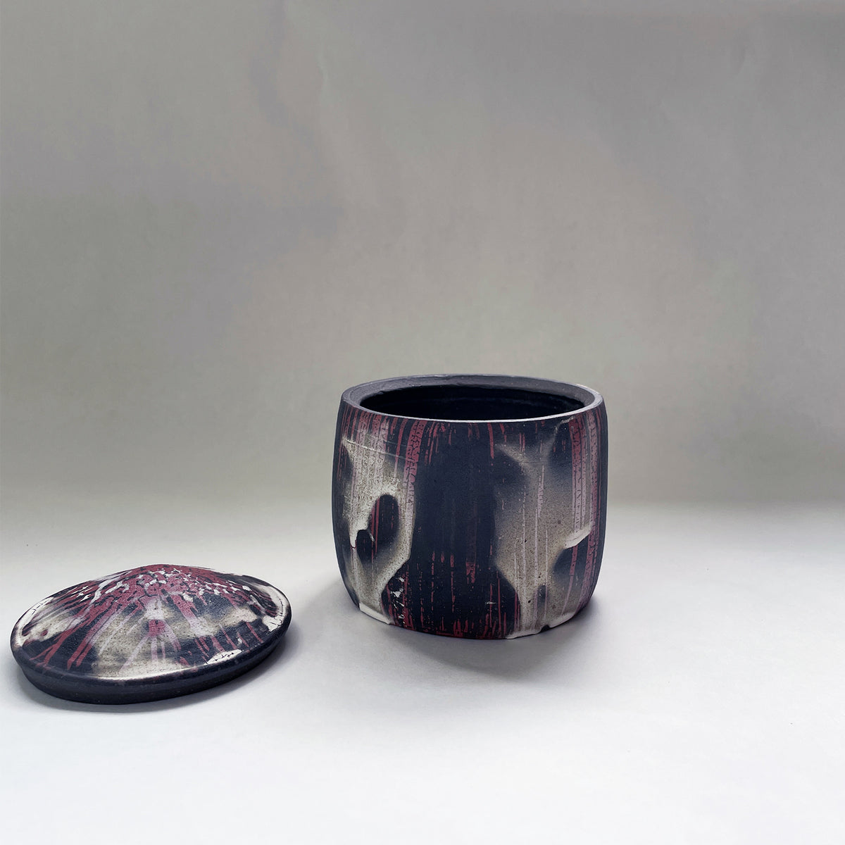 NEW! SMALL JAR - SURFACE MEMORY BY SRS CERAMICS