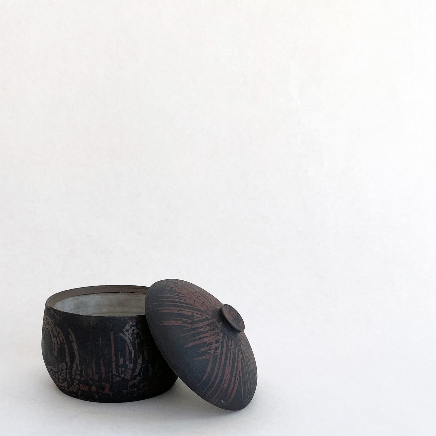 NEW! Black/Brown Jar by SRS Ceramics