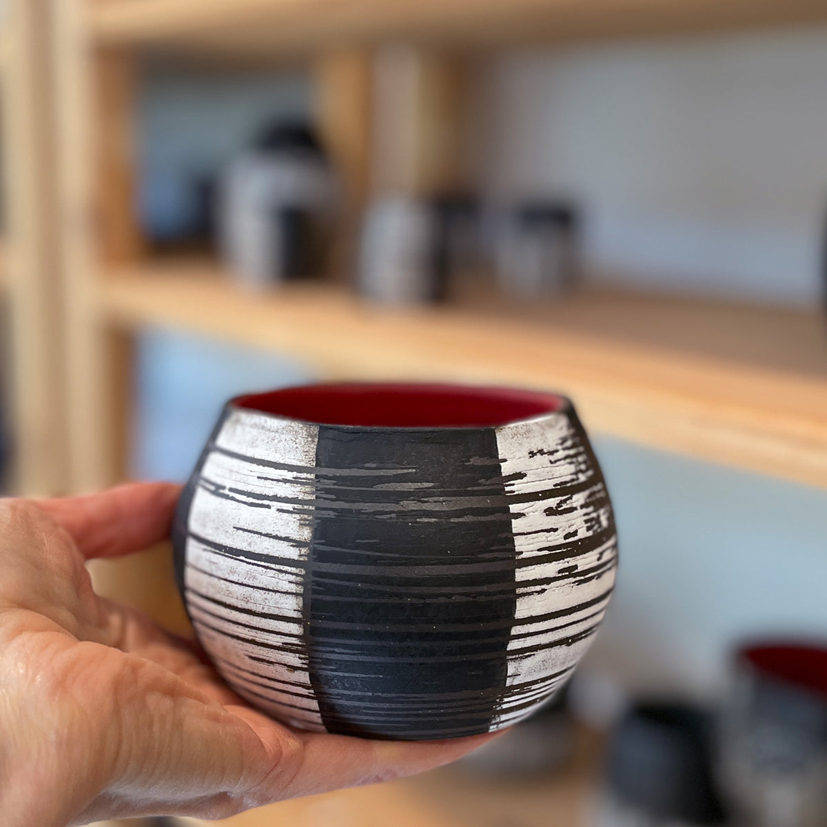 NEW! Ombre Night Sky Vase By SRS Ceramics