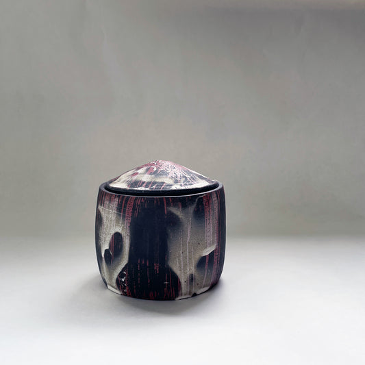 NEW! SMALL JAR - SURFACE MEMORY BY SRS CERAMICS