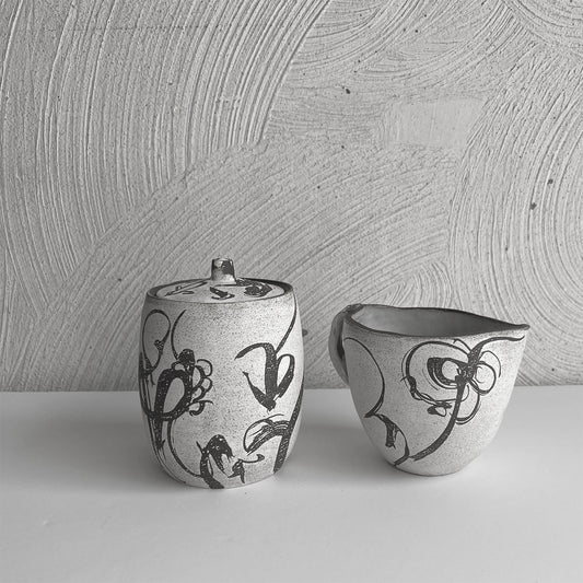 New! Creamer & Sugar Bowl