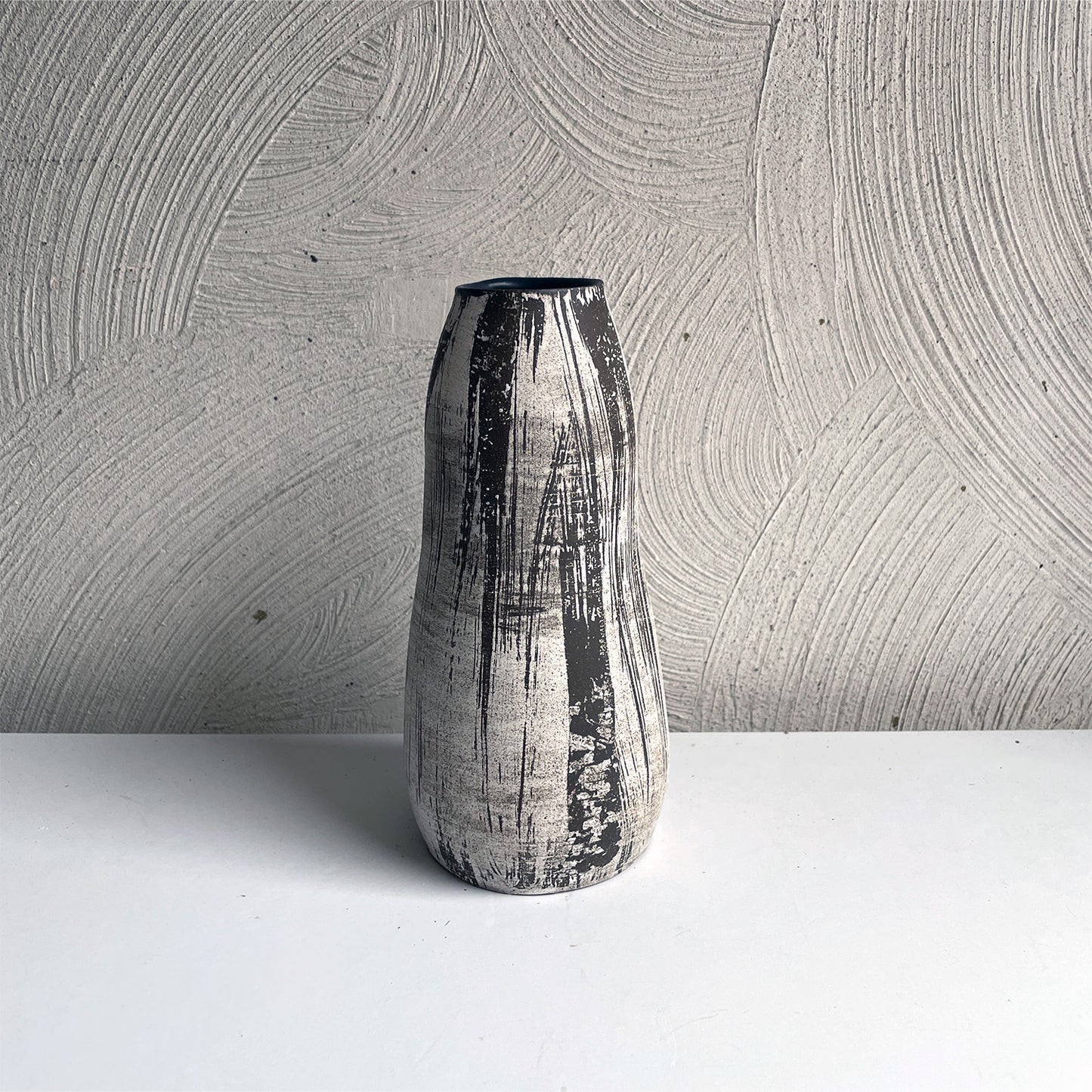 NEW! Tall Stripe Vase - OOAK