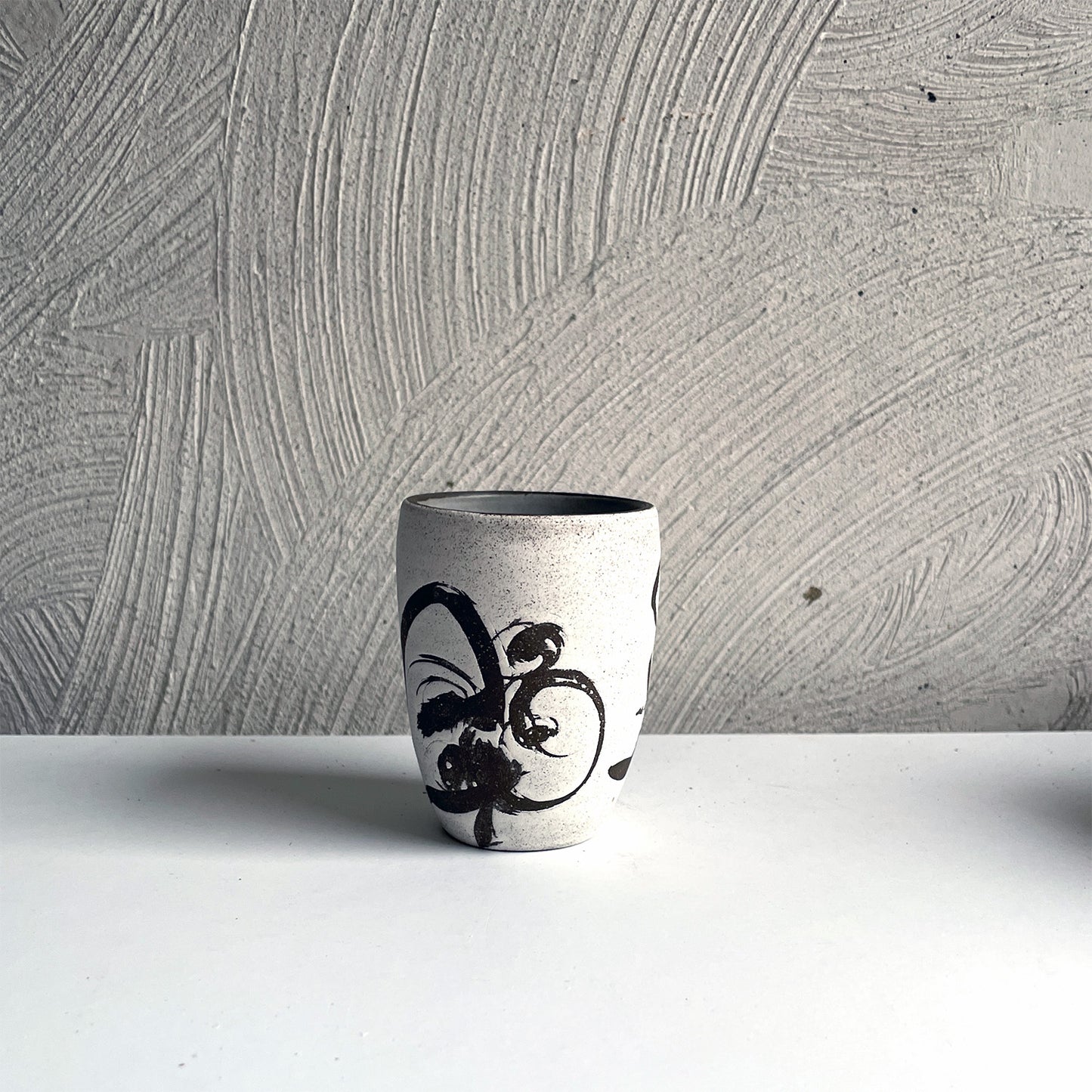 New! Tall Small Floral Cup