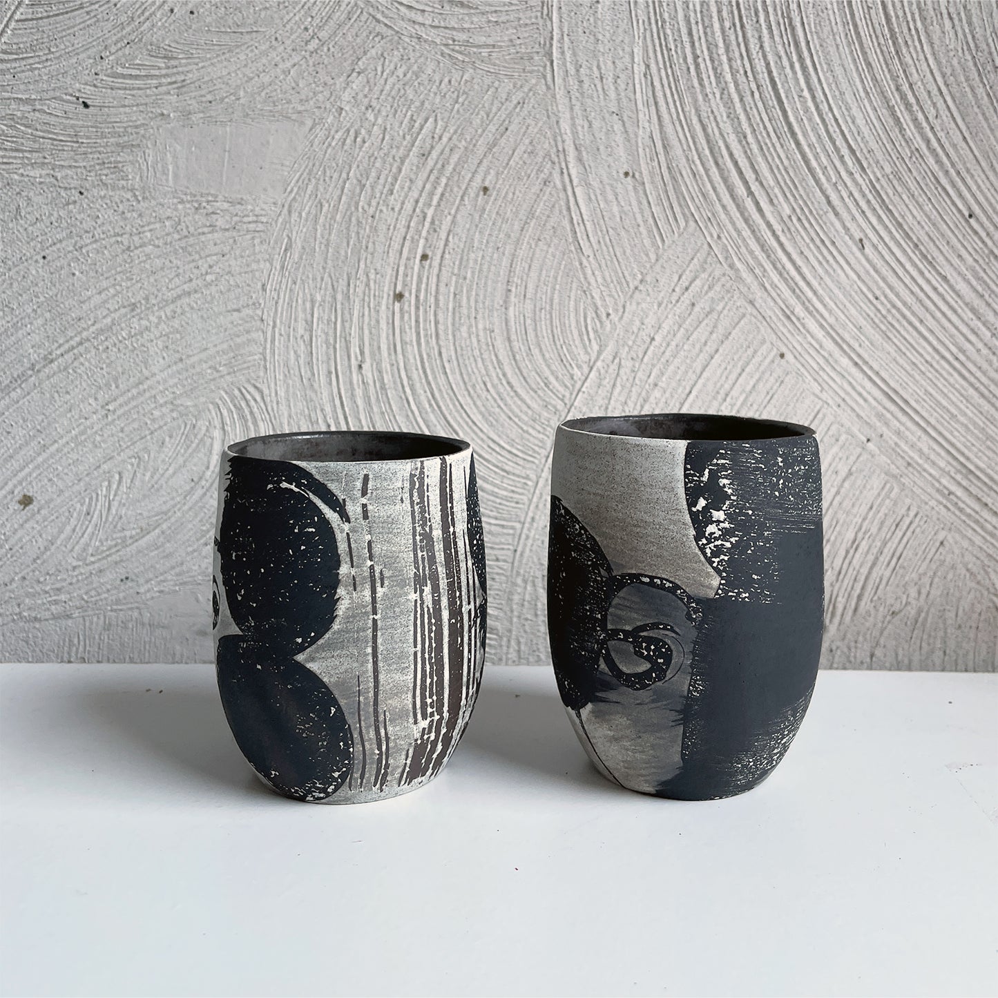 NEW! Black and White Cups
