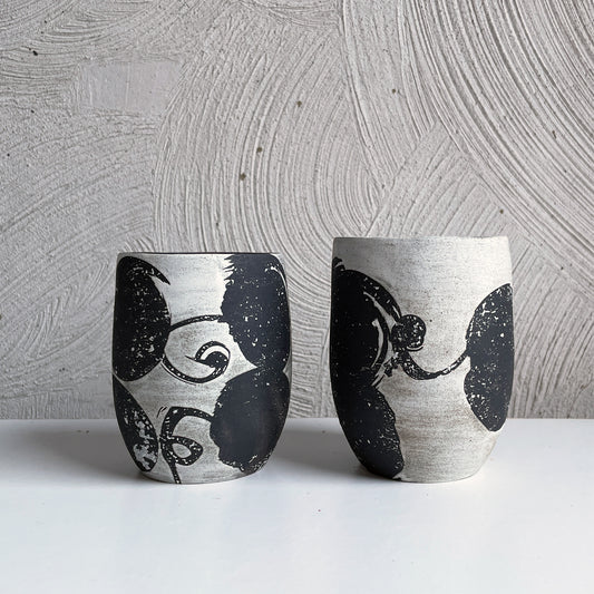 NEW! Black and White Cups